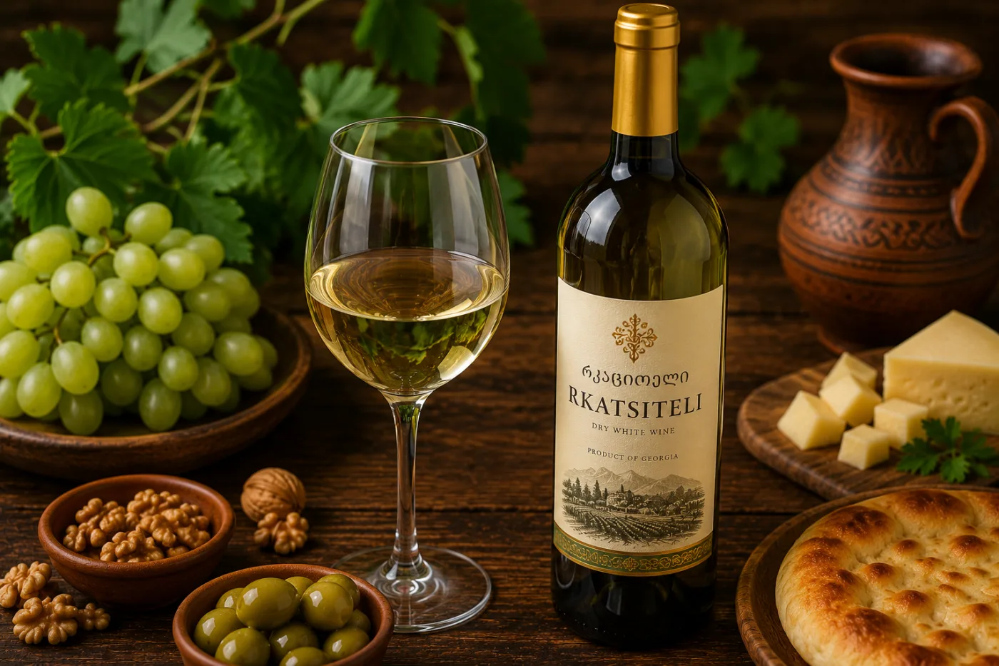 Rkatsiteli Wine